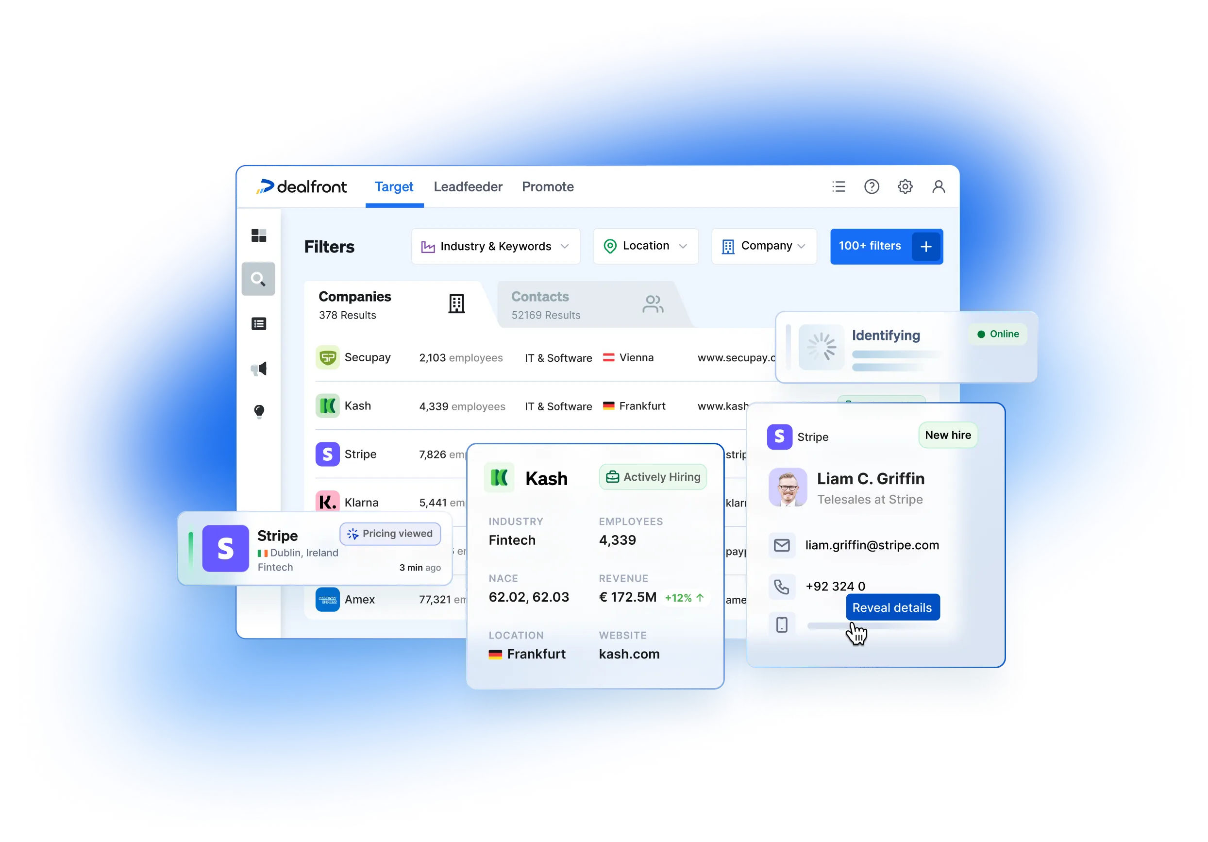 Dealfront screenshot